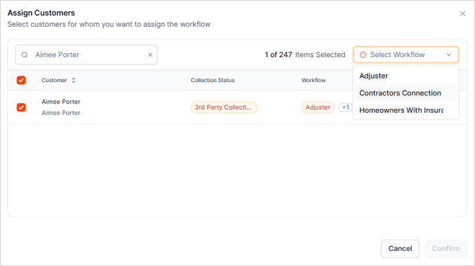 10 Choose Customer and Workflow.fw