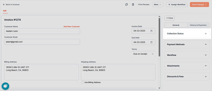 01 Collection Status.fw