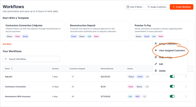 02 View Assigned Customers.fw