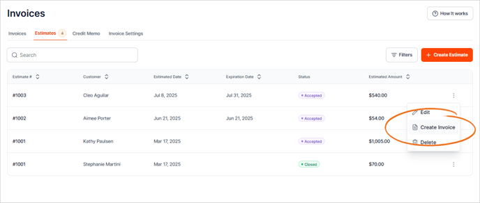 03 Create Invoice.fw