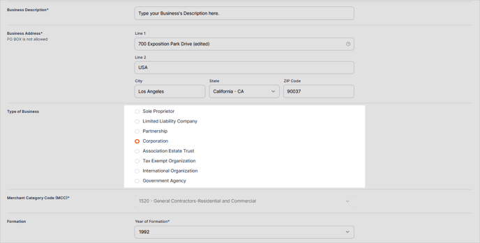 09 Type of Business.fw